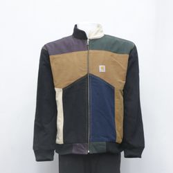Rework Carhartt Patchwork Denim Jackets