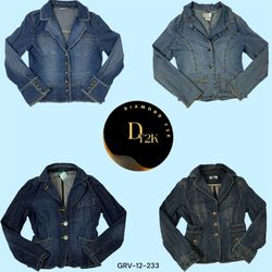 Y2K Denim Jacket with Loft – Vintage Vibes & More ..