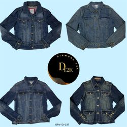 Vintage Y2K Denim Jackets - Polo, Cabi & More Styl..