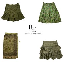 Y2K London Grunge Mix Skirts (RE-350)