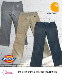 20pcs Carhartt and Dickies Workwear / Carpenter Pa..