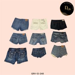 Y2K Vintage Denim Mini Shorts Collection: MM, TR, ..