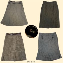 Y2K Wool Mix Skirts: Vintage Chic for Modern Style..