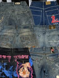 Y2k Hip Hop Jeans 20 Pcs (B83)