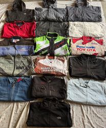 mix branded jackets 16 pieces