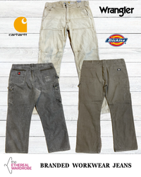 Branded Workwear Jeans 20pcs including Carhartt, D..