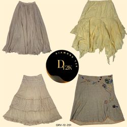 Effortless Y2K Vibes: Cotton Skirts Edit (GRV-12-2..