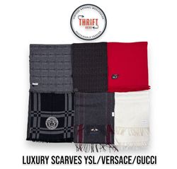 #VV528 Luxury Scarves Dolce&Gabbana/YSL/versace 25..