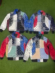 rework style bandana  jacket 50 pcs