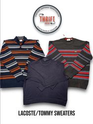 #VV557 Lacoste/ Tommy Sweaters 15PCs