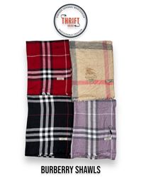 #VV571 Burberry Shawls 23PCs