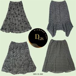 Y2K Black Poly Skirts | Vintage Minimalist Style (..