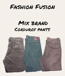 Brand corduroy pants (FF-