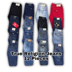 True Religion Jeans 12 Pieces