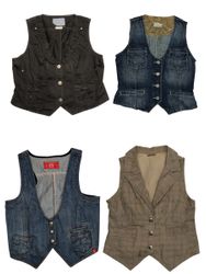 Denim waistcoats S-797