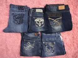 Beautiful flare jeans grade ABC 150 pcs and get 2 ..