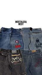 Kids Y2K Hip Hop Jeans