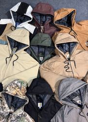 Vintage Carhartt Rework Style Hooded Jackets - MOQ..