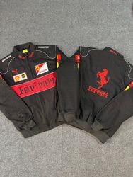 Ferrari Rework Style Nascar Racing Jackets - MOQ 2..