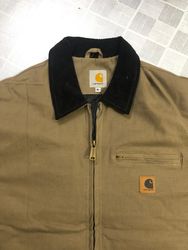 Vintage Carhartt Detroit Rework Style Jackets Beig..