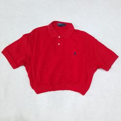 CR3129 Rework Polo Crop T-shirts - 15 Pcs