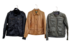 Leather structure jackets - 11 pcs - dec30/24