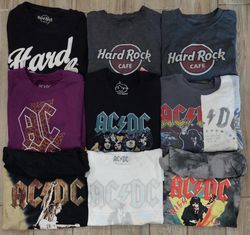 Branded Hard Rock & ACDC Sweatshirts - 11 Pieces