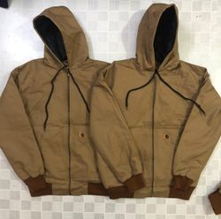 Vintage Carhartt Active Rework Style Jackets Camel