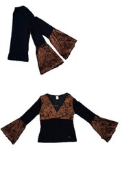 Y2k Poly Blouses