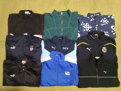 Puma And Reebok  Jackets 9 Pcs