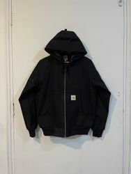 Vintage Carhartt Rework Style Black Hooded Jackets..