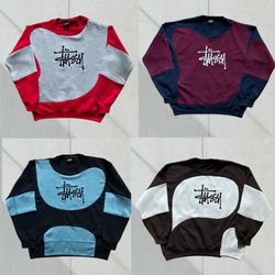 Stussy Rework Style Sweatshirts