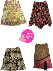 Dark floral Y2K skirt mix