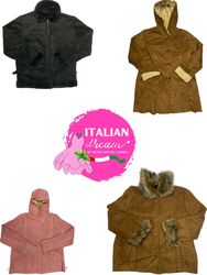 Vintage style suede coats