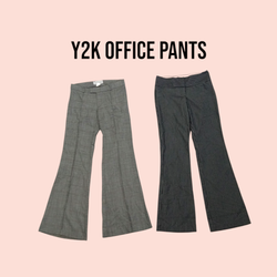 Y2k Office Pants