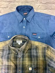 Carhartt & Dickies Shirts 20 Pieces