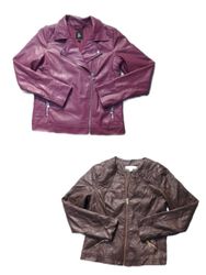 Y2K Leather Zippers Jackets.