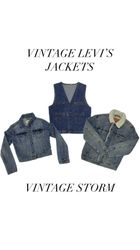 LEVI'S DENIM JACKETS