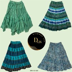 Y2K Green Cotton Skirts Collection: Wet Seal & Mor..