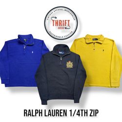 Ralph Lauren 1/4th zip 10PCs