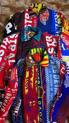 Reworked style Sports Jackets made from Football &..