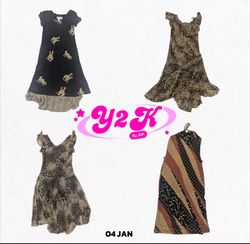 Y2K Grunge Revival Dresses