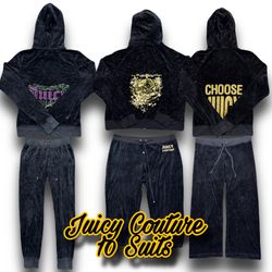 Juicy Couture Black Suits