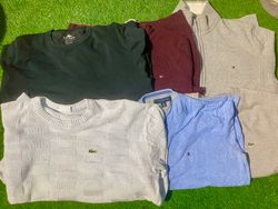 Tommy and Lacoste Sweaters