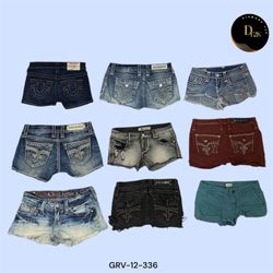 Y2K Mini-Shorts-Kollektion: Wet Seal, True Religio..