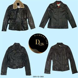 Y2K Genuine Leather Jacket - Timeless Edge (GRV-12..