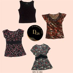 Vintage Y2K Red Floral Top - Retro Blossom Design ..