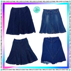 Denim Skirts