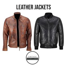 Y2K Leather Jackets 10 Pcs