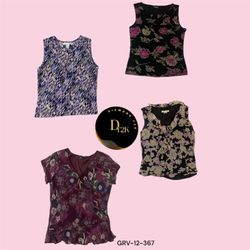 Collection de hauts violets vintage Y2K (GRV-12-36..